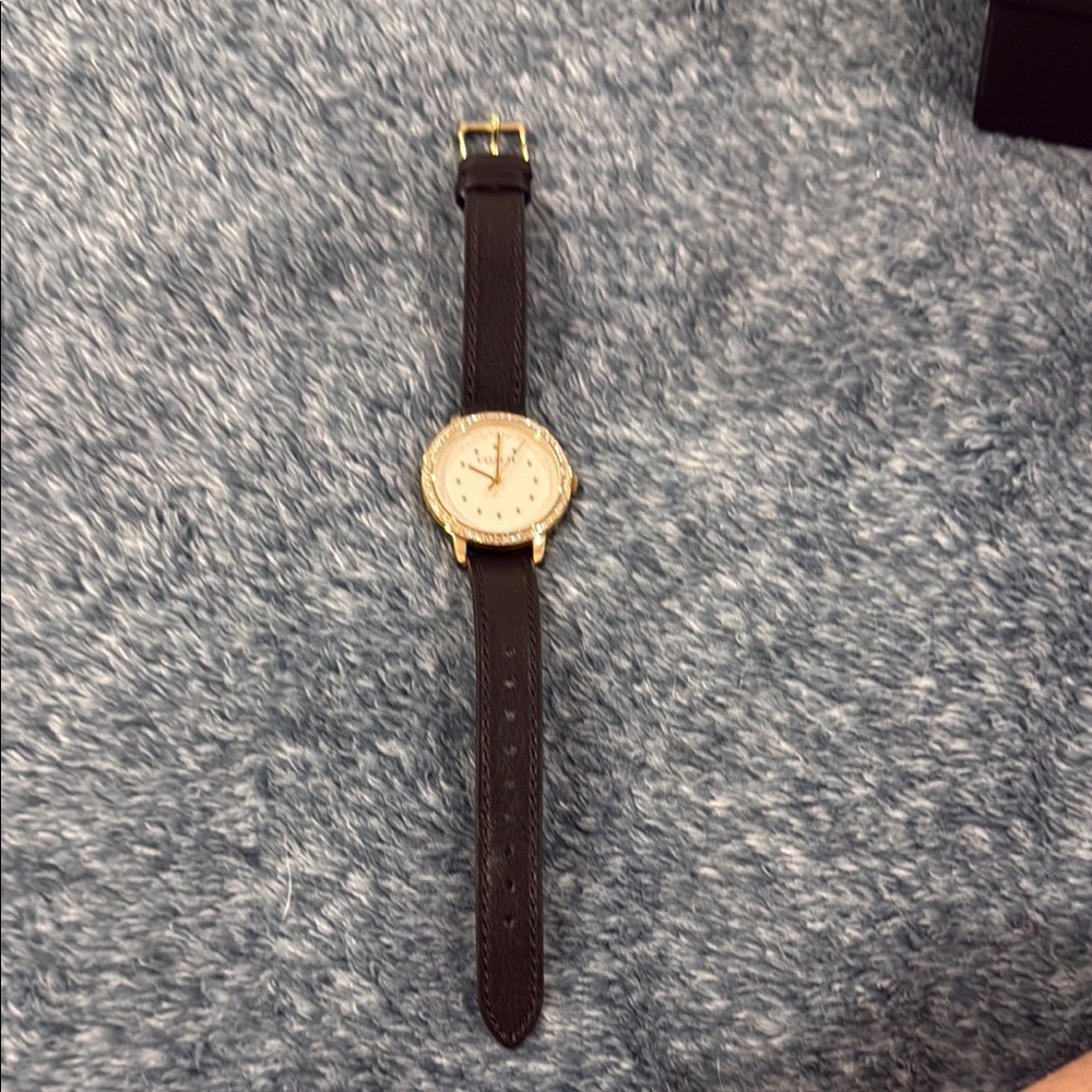 Coach Gold and Black Chronograph Watch - Picture 2 of 4